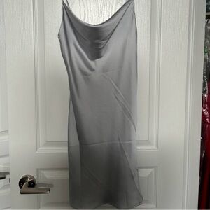 Dynamite Silver Mini Dress